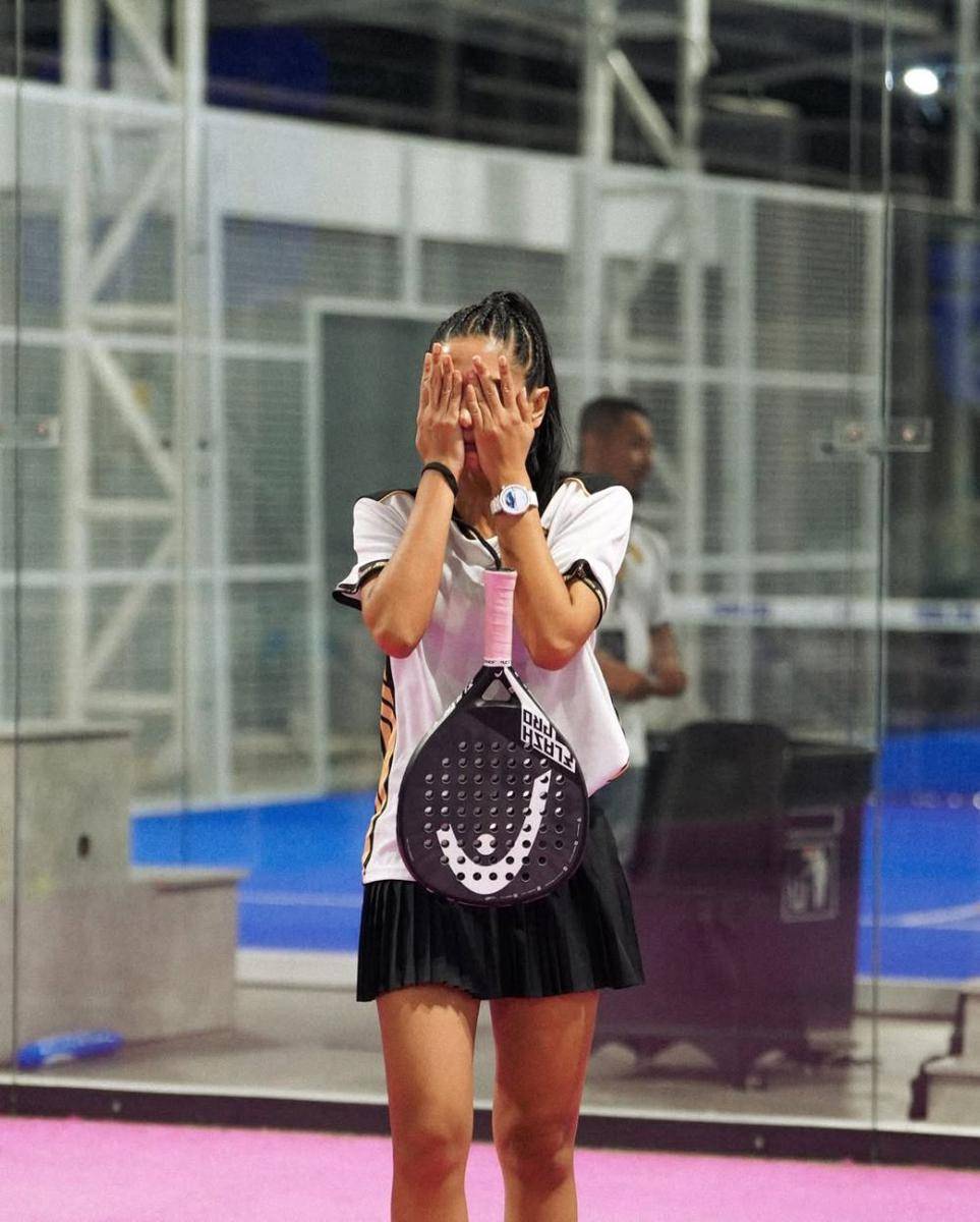 Fanny Ghassani bermain padel (instagram.com/fannyghassani)
