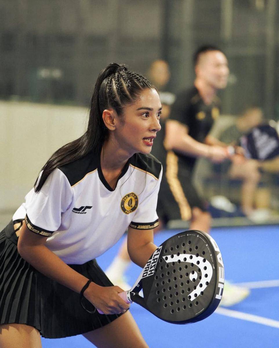 Fanny Ghassani bermain padel (instagram.com/fannyghassani)