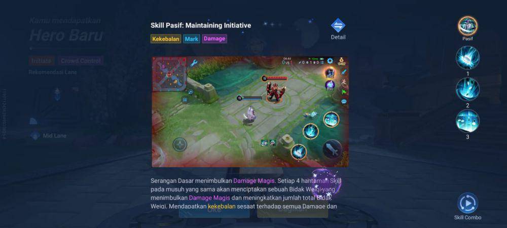skill pasif Yixing di Honor of Kings (dok. TiMi Studio Group/Honor of Kings)