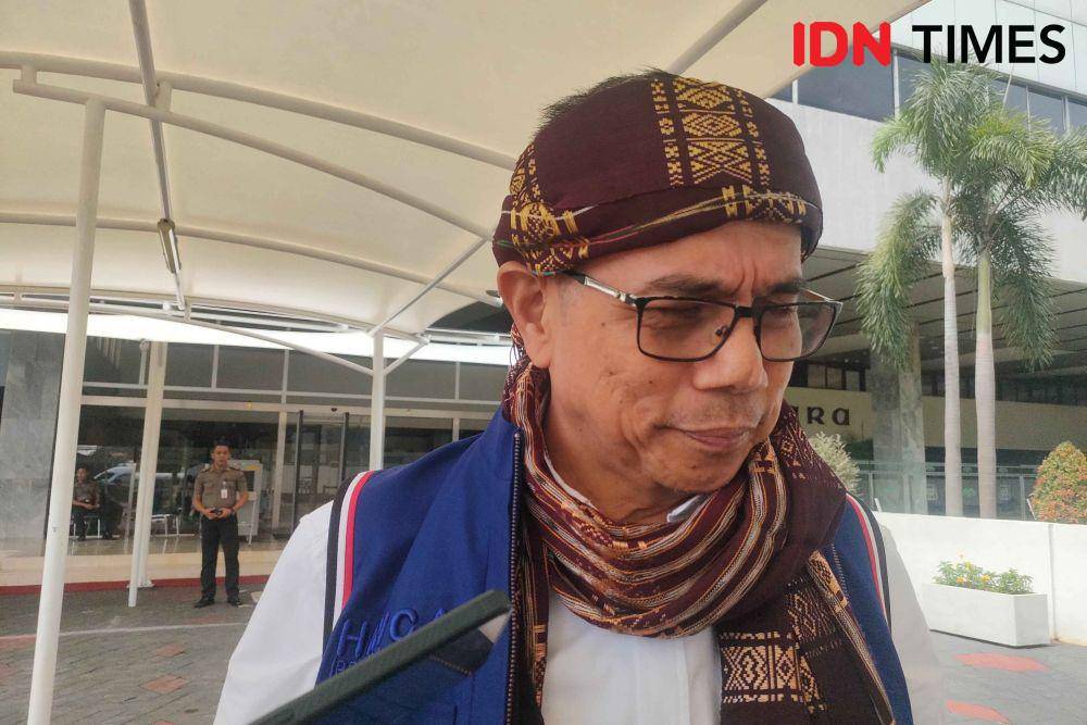 Ketua Dewan Kehormatan Partai Demokrat, Hinca Panjaitan. (IDN Times/Amir Faisol)