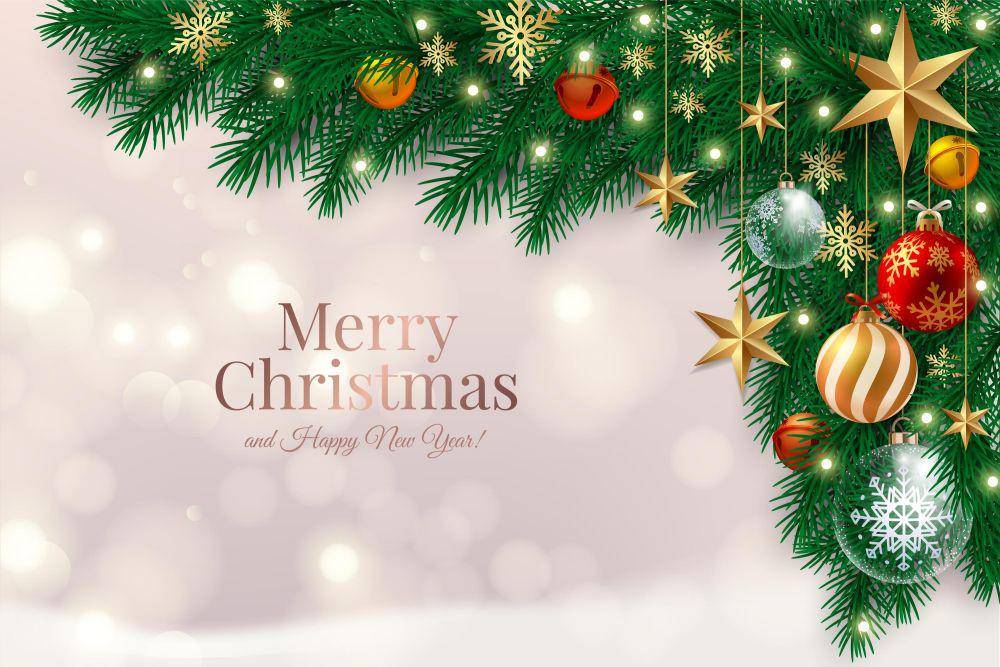 ilustrasi spanduk Natal 2024 (freepik.com)