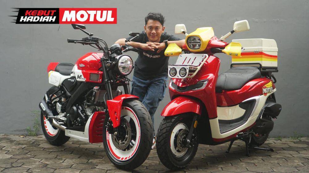 Dimodifikasi Atenx Katros Garage (Motul)