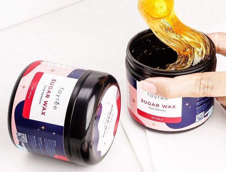 Sugar wax dari Fayree sugar wax (tokopedia.com)