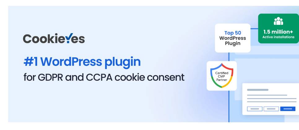 tampilan plugin CookieYes (wordpress.org/CookieYes)