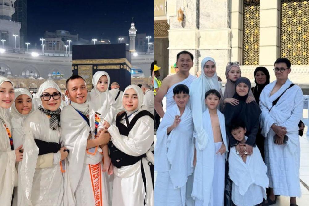 10 Potret Artis Umrah di Akhir 2024, Ada yang Sekalian Akad Nikah