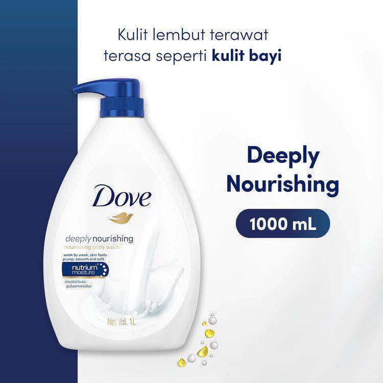 Dove Sabun Mandi Cair Deeply Nourishing (shopee.co.id/unileverindonesia)