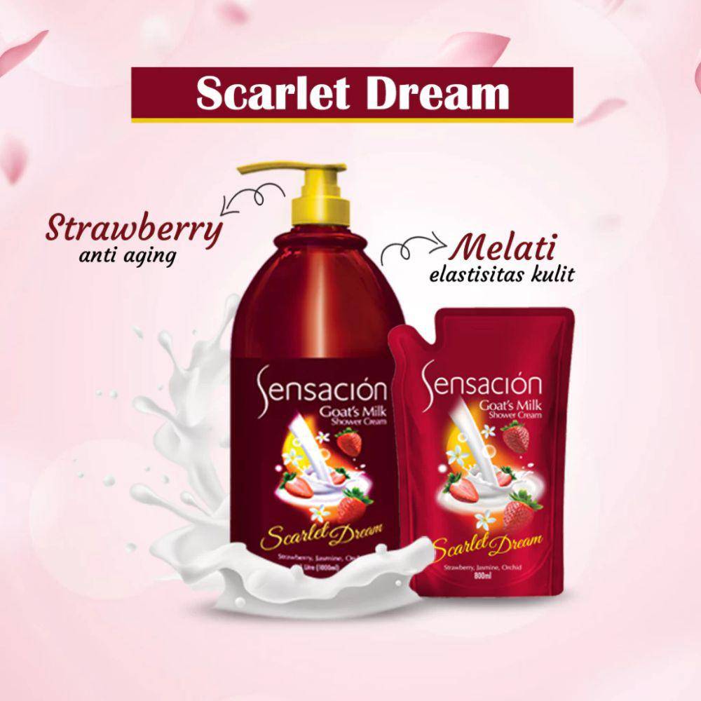 Sensacion Goat's Milk Shower Cream (shopee.co.id/sensacion_indonesia?)