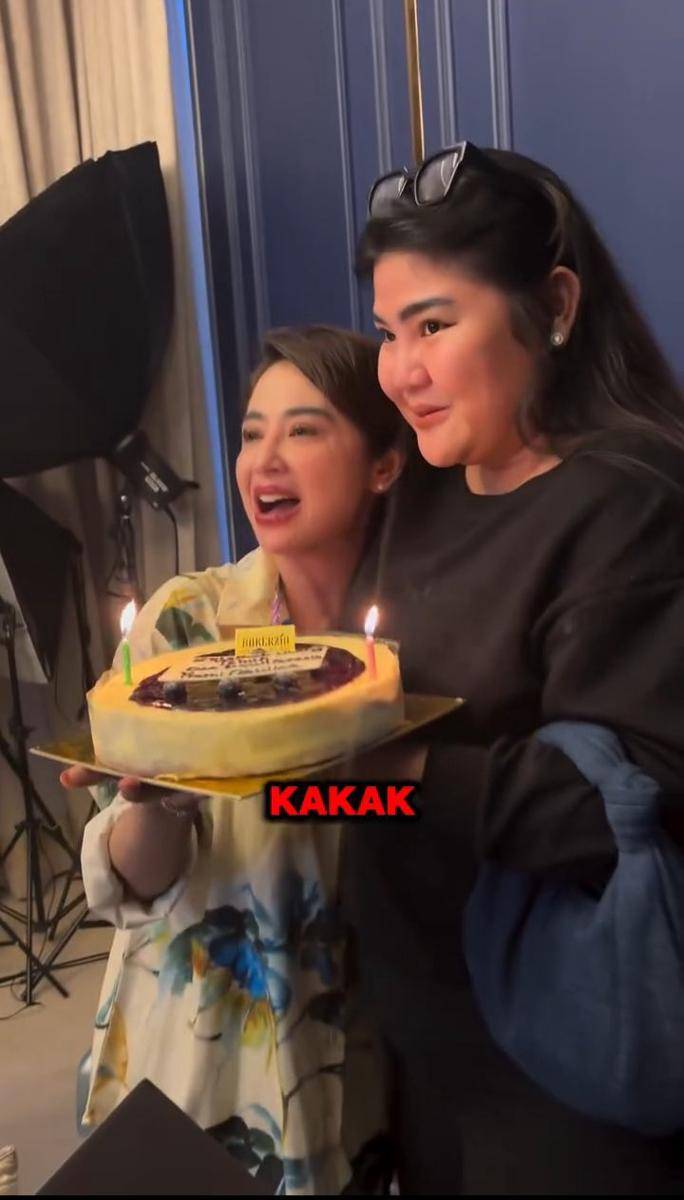 Kejutan ulang tahun Dewi Perssik (Instagram.com/rosameldianti29)