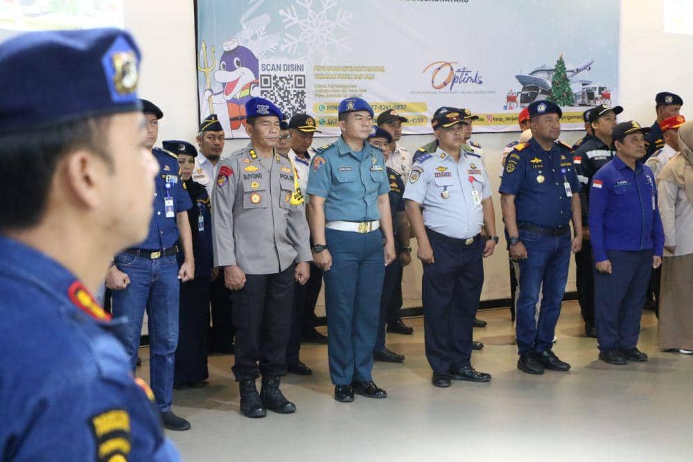 Apel siaga Nataru di Pelabuhan Tanjung Emas Semarang. (IDN Times/Fariz Fardianto)