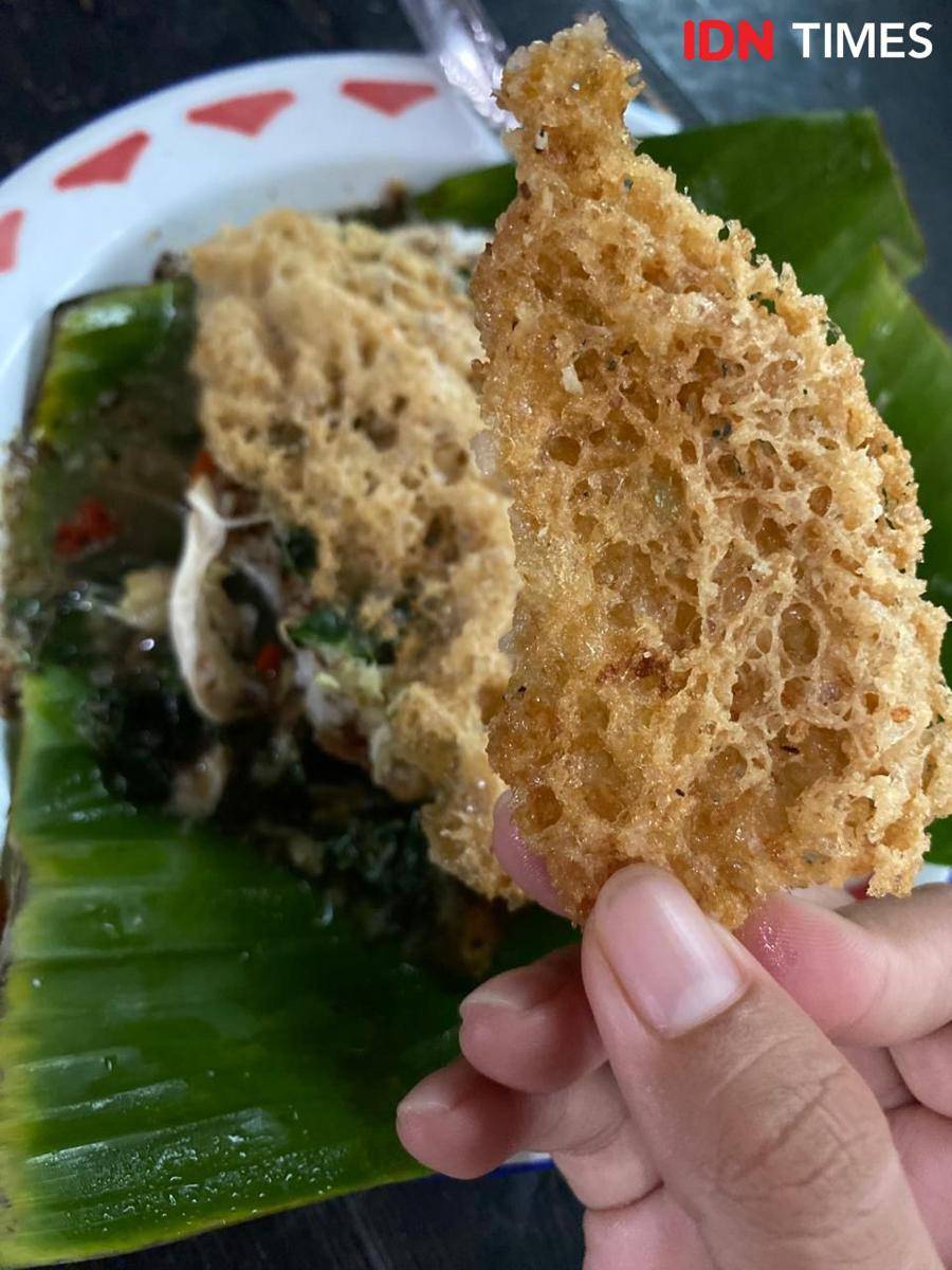 Kremesan bubur bali. (IDN Times/Yuko Utami)