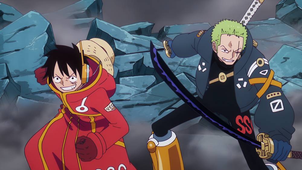 Monkey D Luffy dan Roronoa Zoro (dok. Toei Animation/One Piece)