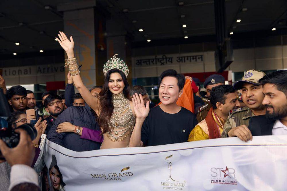 Potret Penyambutan Miss Grand International 2024 Saat Tiba di India (Instagram.com/missgrandinternational)