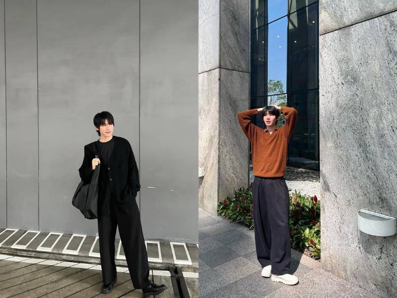 outfit hangout ala Topten Supakorn (instagram.com/topten.ss)