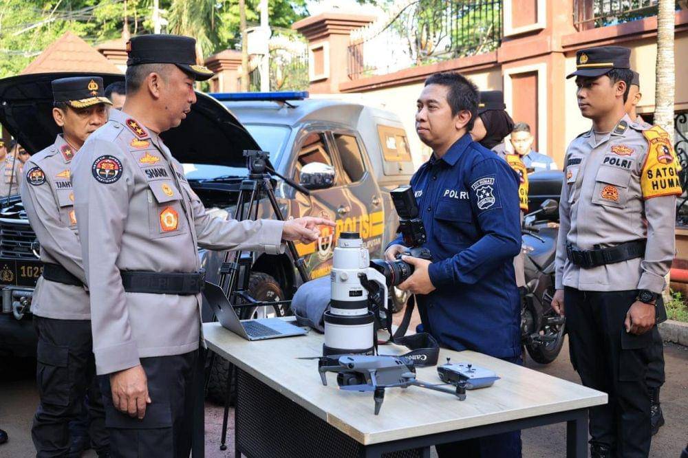 Apel Kesiapsiagaan Divhumas Polri dalam rangka persiapan Ops Lilin 2024, Rabu (18/12/2024). (dok. Humas Polri)