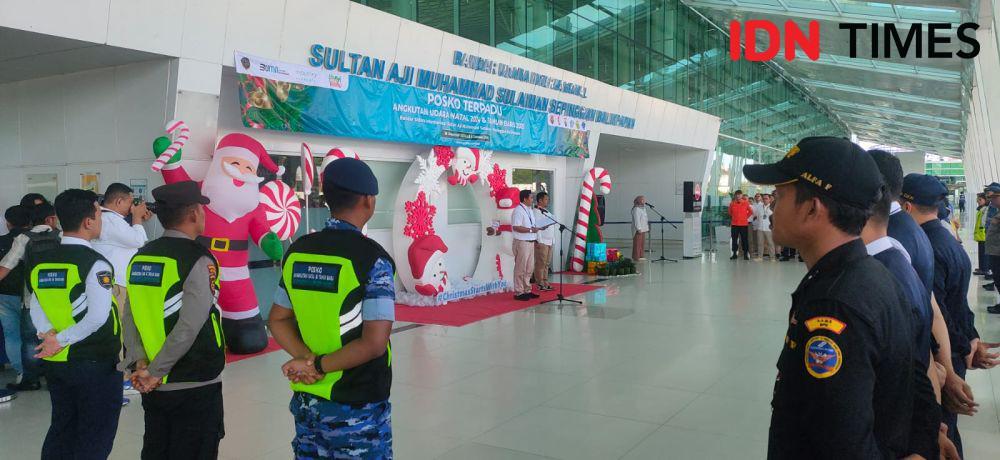 Bandara Sepinggan Resmikan Posko Terpadu Angkutan Udara Nataru