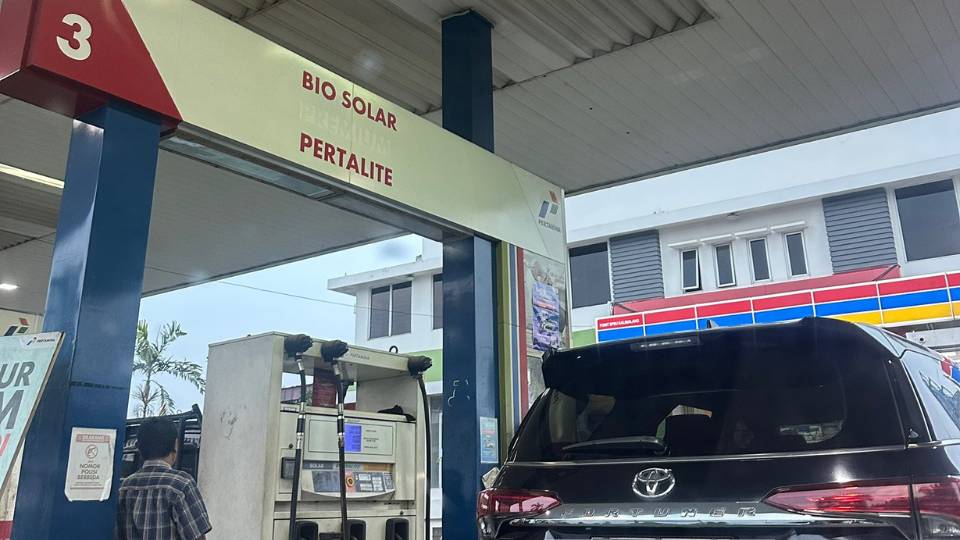 Solar dan pertalite di spbu pertamina (x.com/DylanFadlan)