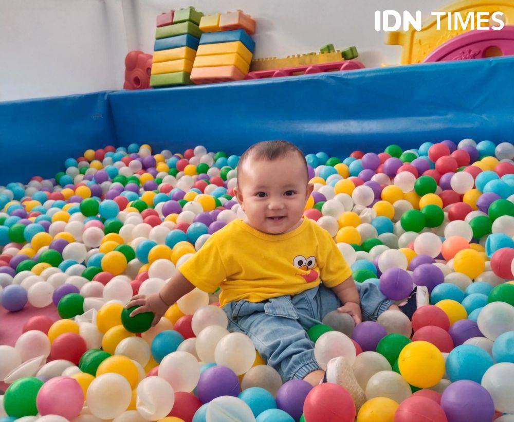 Ilustrasi area bermain anak (IDN Times/Dok. Pribadi Feny Maulia Agustin)