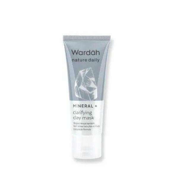 Wardah Nature Daily Mineral+ Clarifying Clay Mask (Tokopedia/Wardah Official)