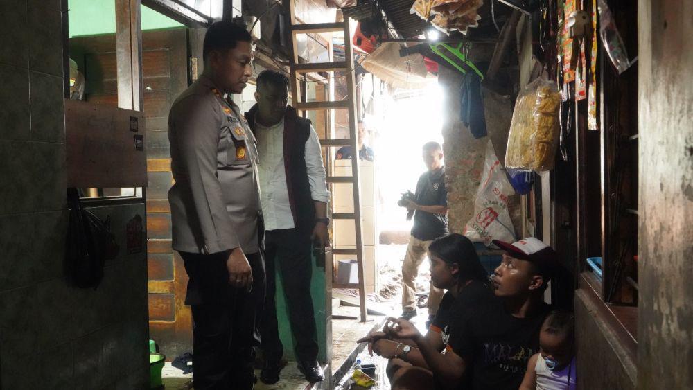 Polres Jakbar Razia Kampung Boncos, 31 Orang Positif Sabu