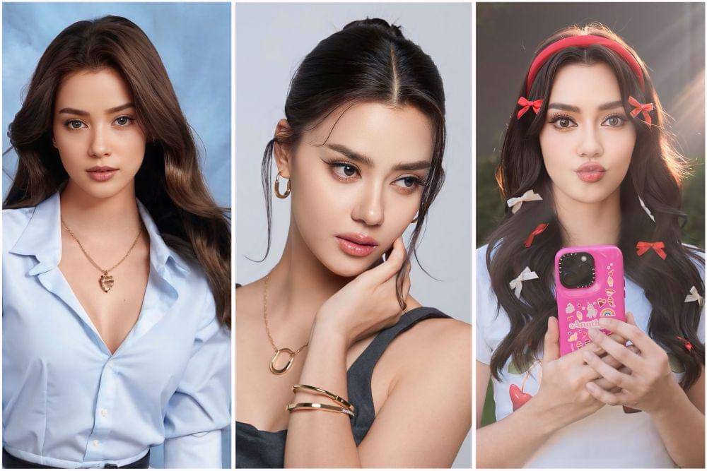 potret ide gaya rambut ala Amanda Obdam