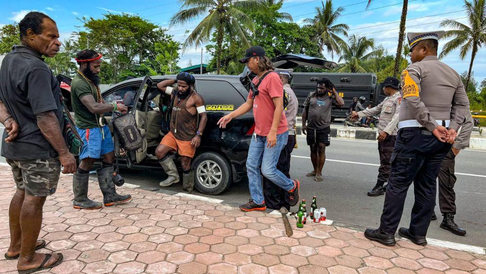 Marak Pembunuhan di Mimika, Polisi Gelar Patroli dan Razia Sajam