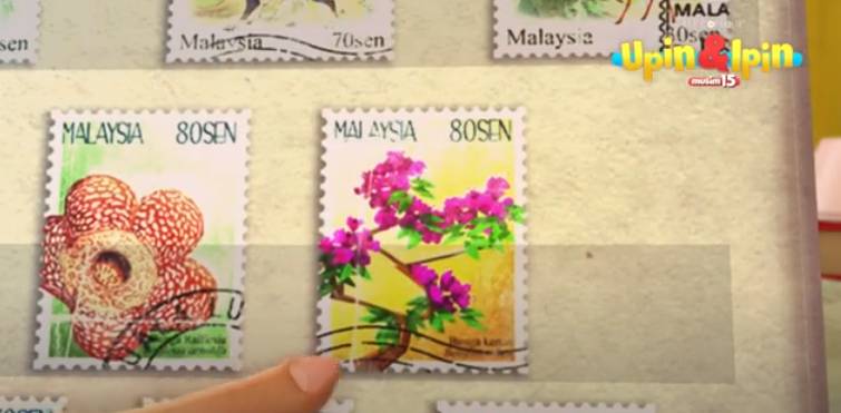 cuplikan episode "Setem yang Hilang" (youtube.com/Les' Copaque Production)