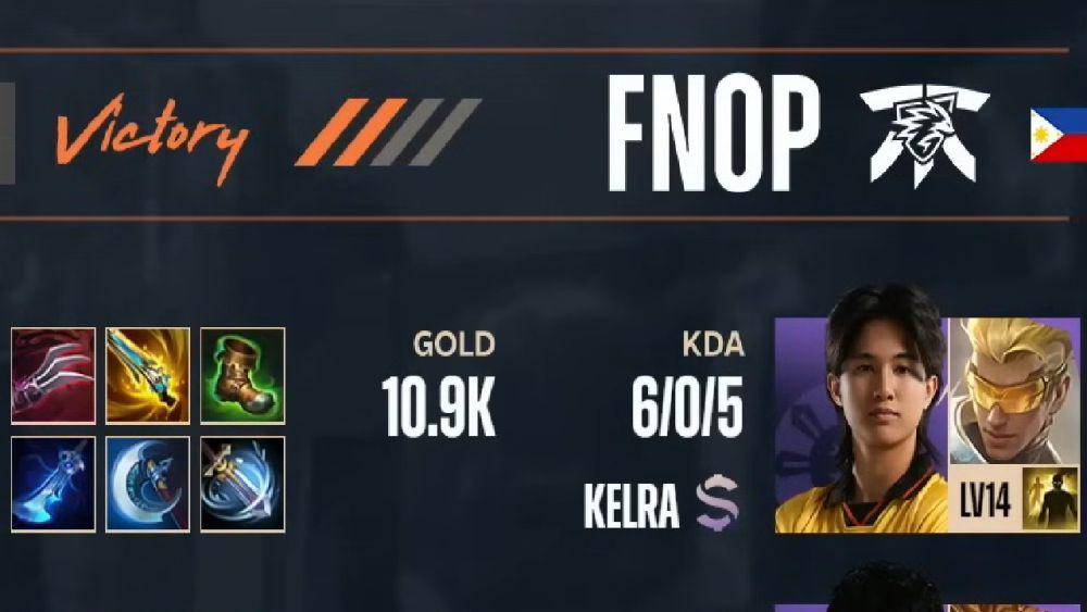 Build item Bruno versi Kelra yang sakit banget. (dok. Moonton/Mobile Legends: Bang Bang)