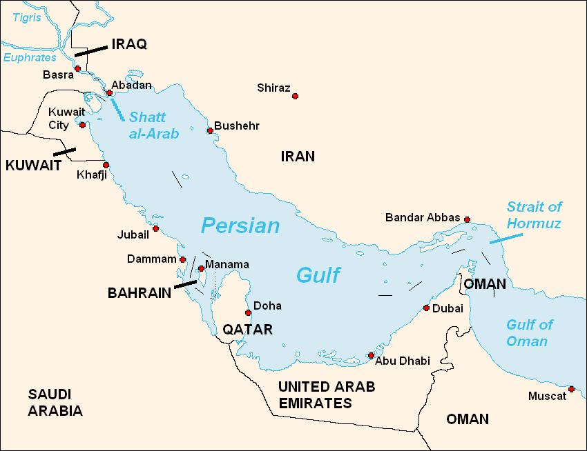 6 Fakta Teluk Persia, Terletak antara Semenanjung Arab dan Iran!