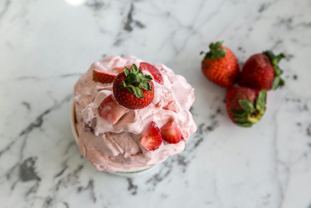 Resep Es Krim Keto Strawberry, Rendah Karbo dan Bebas Gula