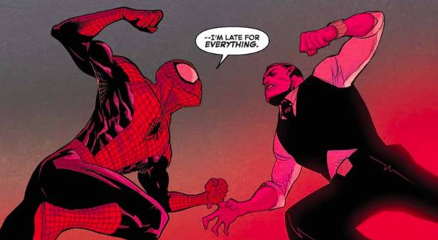 momen The Foreigner bertarung melawan Spider-Man (dok. Marvel)