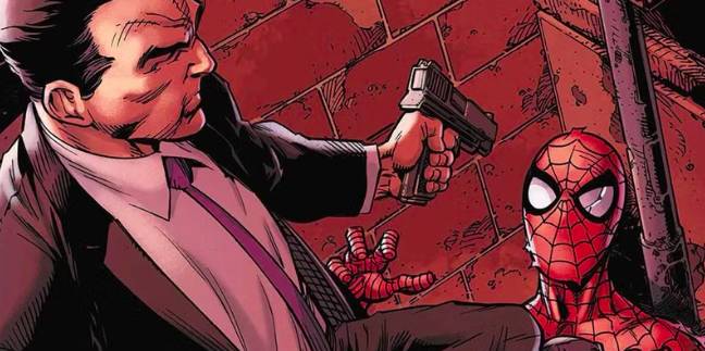 pertarungan The Foreigner melawan Spider-Man (dok. Marvel)