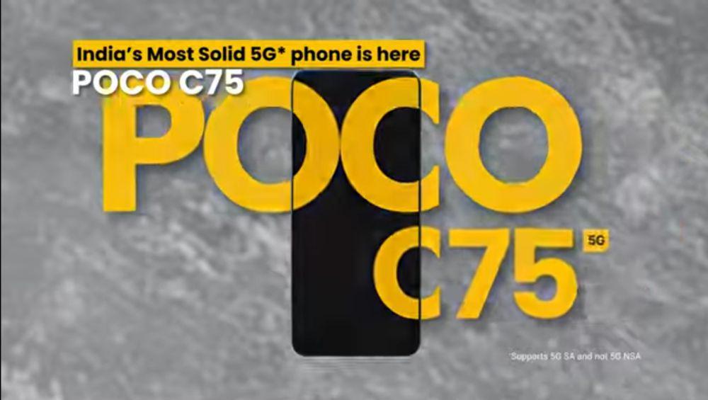POCO C75 5G Resmi Rilis, Seberapa Mirip dengan POCO C75 4G?