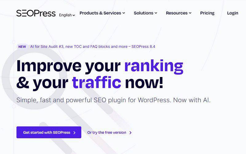 tampilan plugin SEOPress (seopress.org)