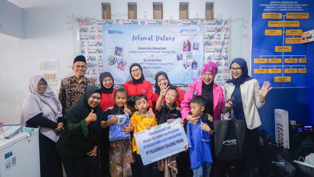 PTP Nonpetikemas Bantu Sarana Pendidikan untuk Difabel
