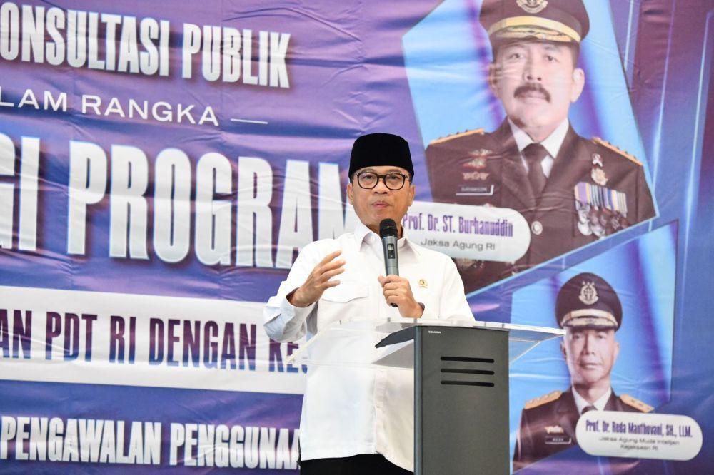 Mendes: 20 Persen Dana Desa Harus Dikelola untuk Ketahanan Pangan