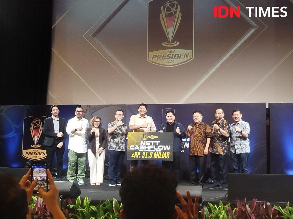 Dana Rp31 Miliar, Apresiasi Piala Presiden 2024 buat PSSI