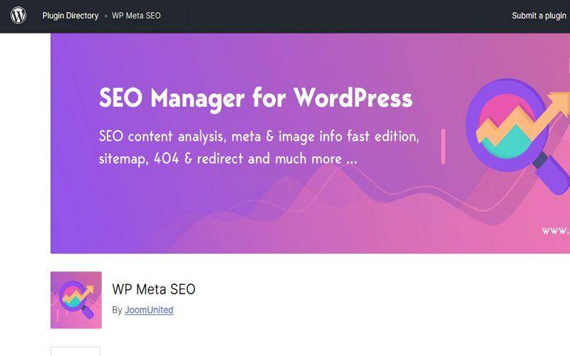 tampilan plugin WP Meta SEO (wordpress.org)