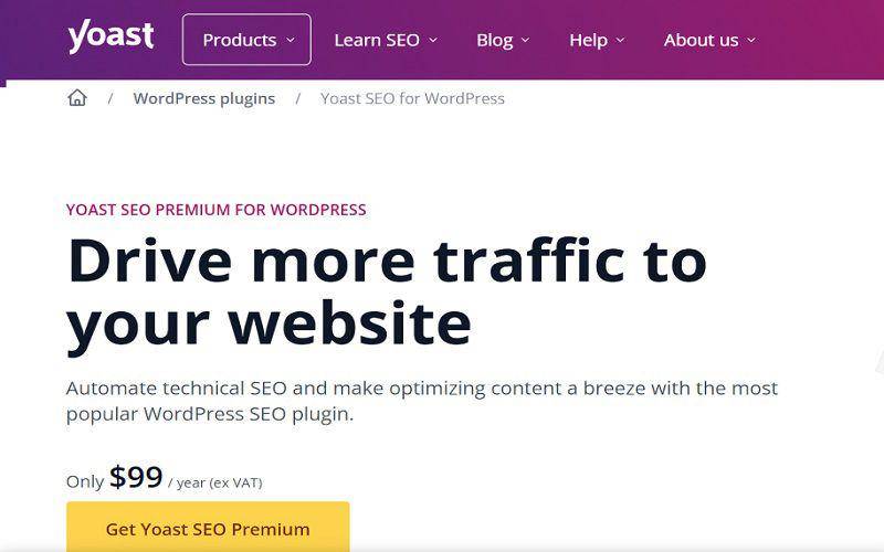tampilan plugin Yoast SEO (yoast.com)