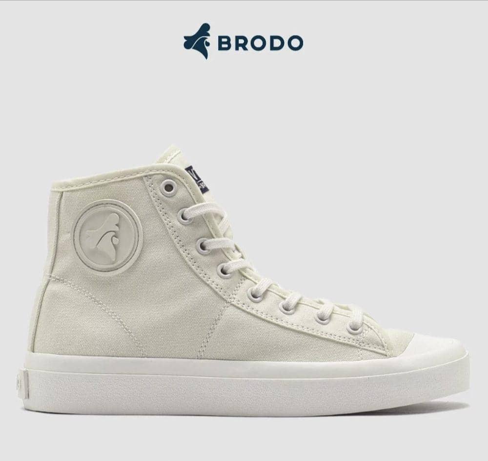 Brodo Vantage V2 Hi Natural White WS (shopee.co.id/BRODO Official Shop)