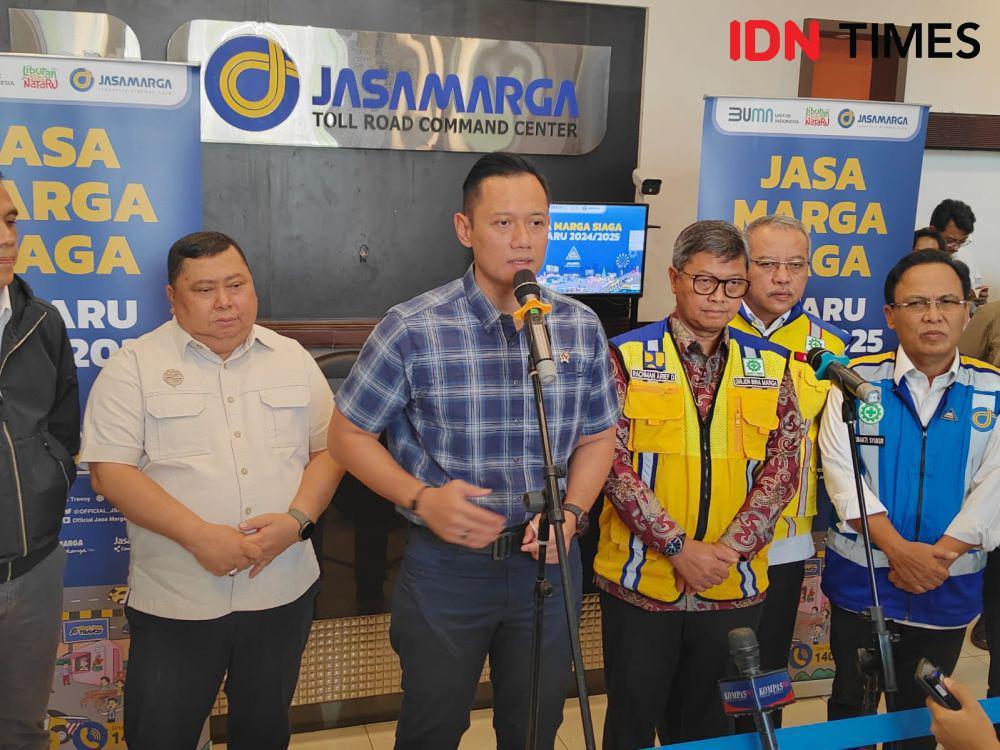AHY: Jasa Marga Akan Pakai AI Pantau Arus Lalu Lintas Saat Nataru