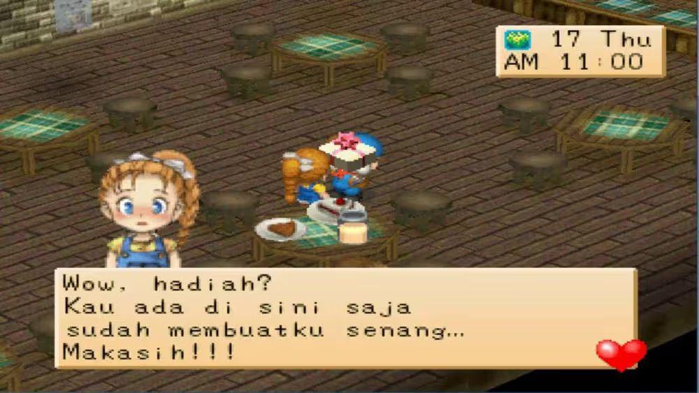 Daftar Ulang Tahun Karakter Harvest Moon: Back To Nature Tiap Musim
