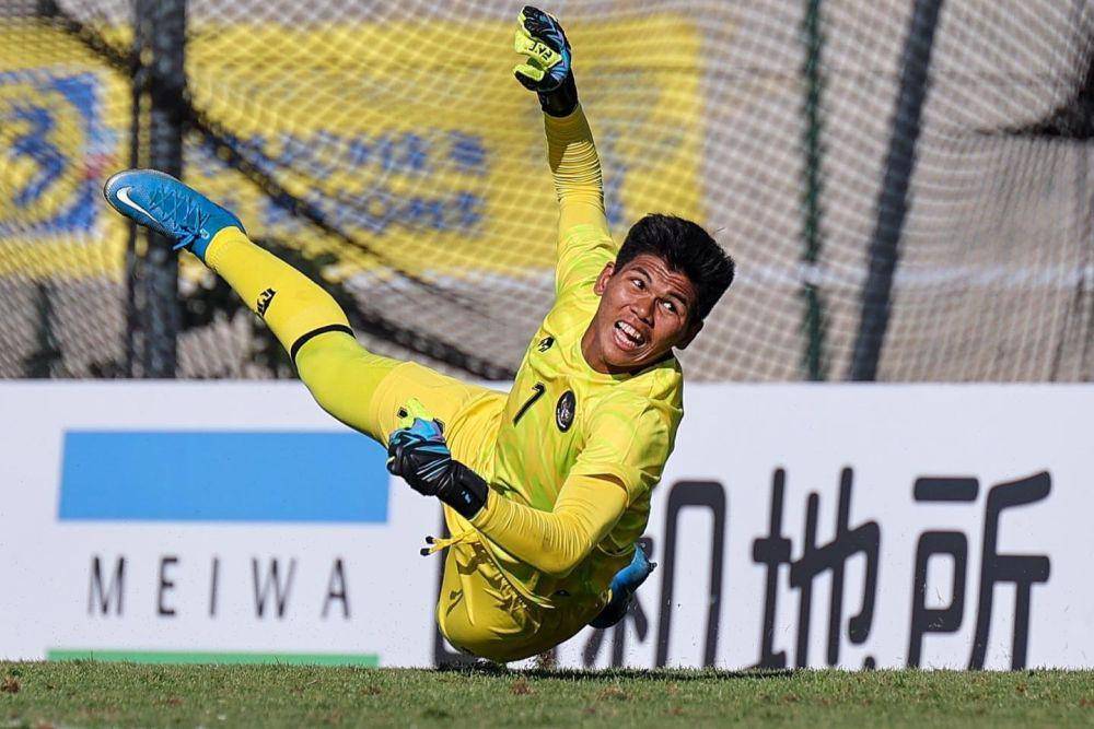 Cahya Supriadi, kiper Timnas Indonesia yang bermain di Bekasi City (instagram.com/cahya50supriadiii