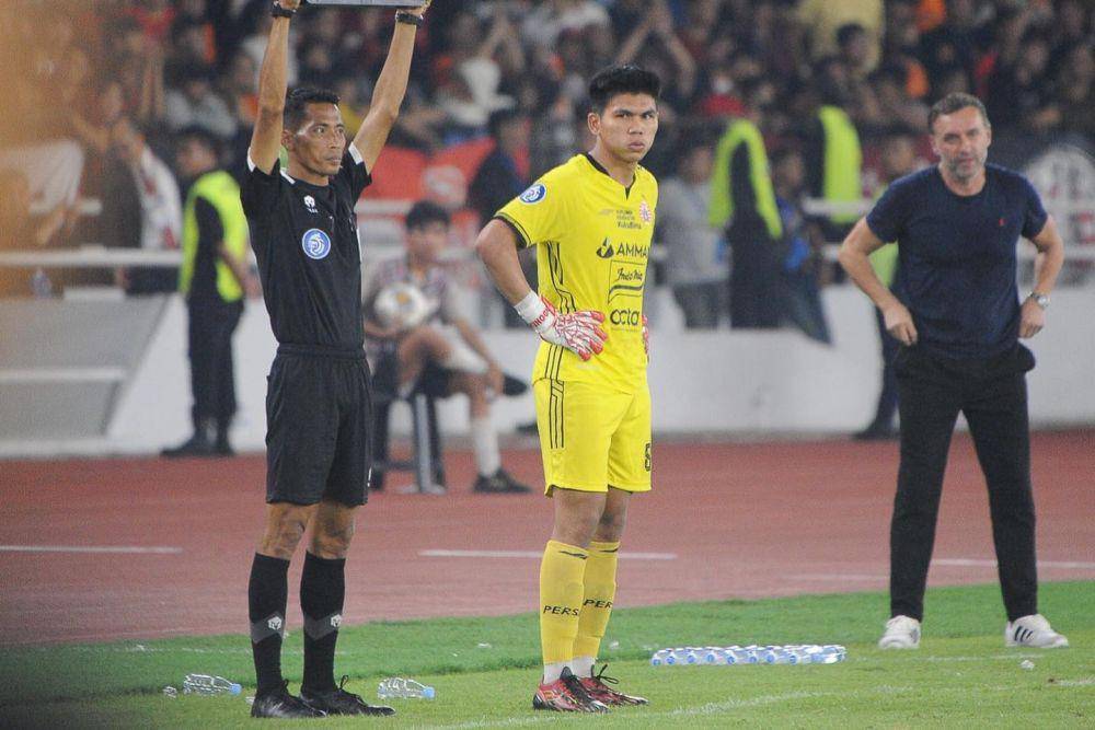 Cahya Supriadi, kiper Timnas Indonesia yang bermain di Bekasi City (instagram.com/cahya50supriadiii