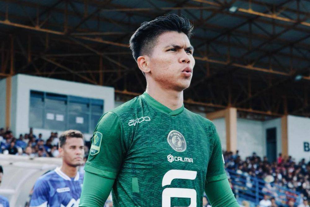 Cahya Supriadi, kiper Timnas Indonesia yang bermain di Bekasi City (instagram.com/cahya50supriadiii