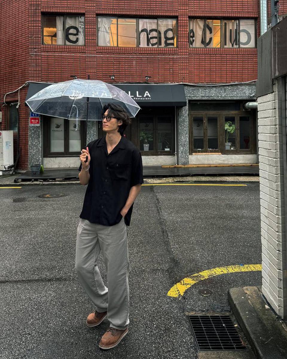 potret casual outfit pria untuk tahun baru (instagram.com/siiiido)