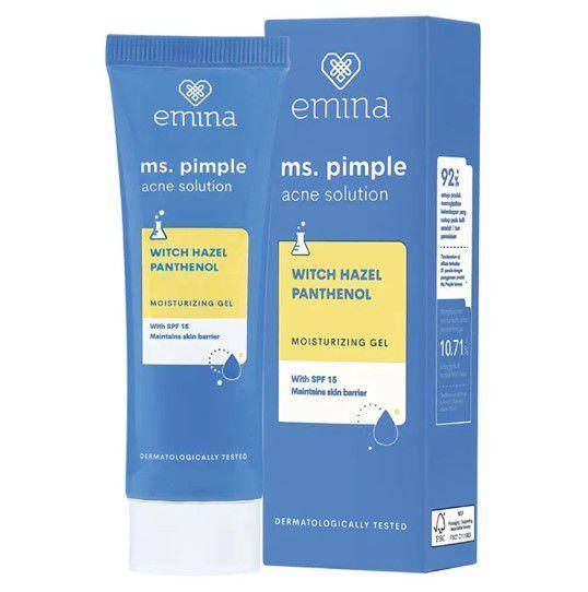 EMINA Ms. Pimple Acne Solution Moisturizing Gel (dok. EMINA)