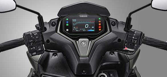 Speedometer Yamaha Aerox Alpha TURBO (yamaha-motor.co.id)