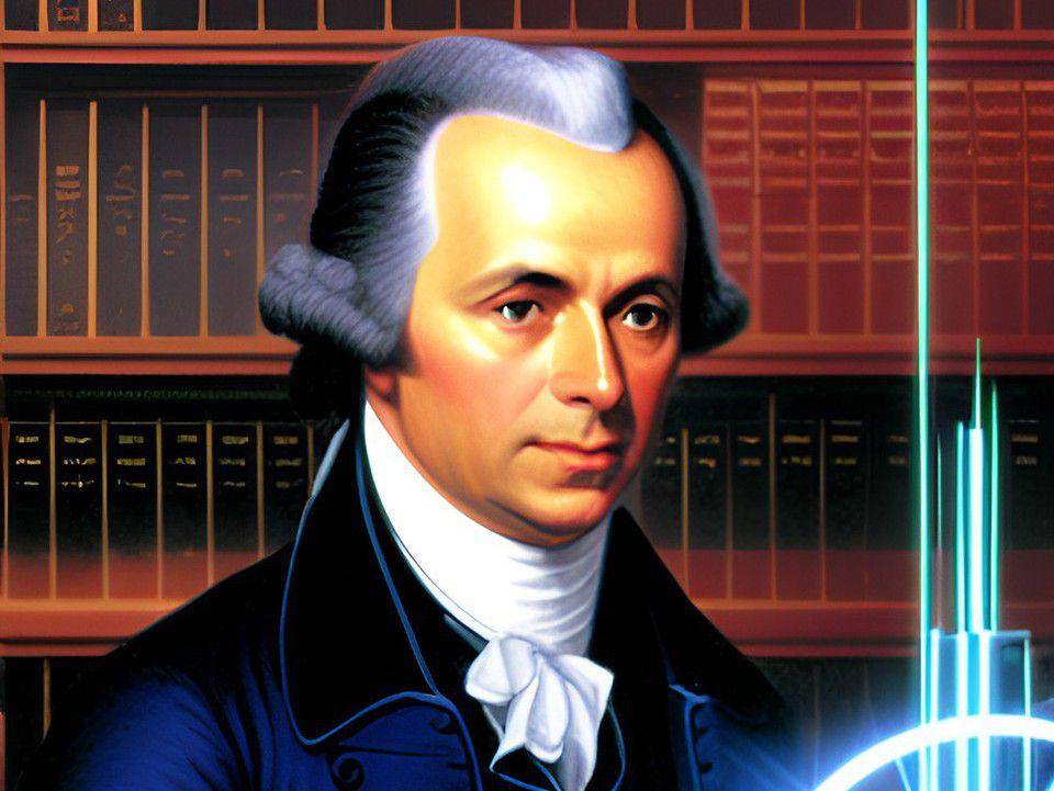 ilustrasi Immanuel Kant (commons.wikimedia.org/Rhetos)