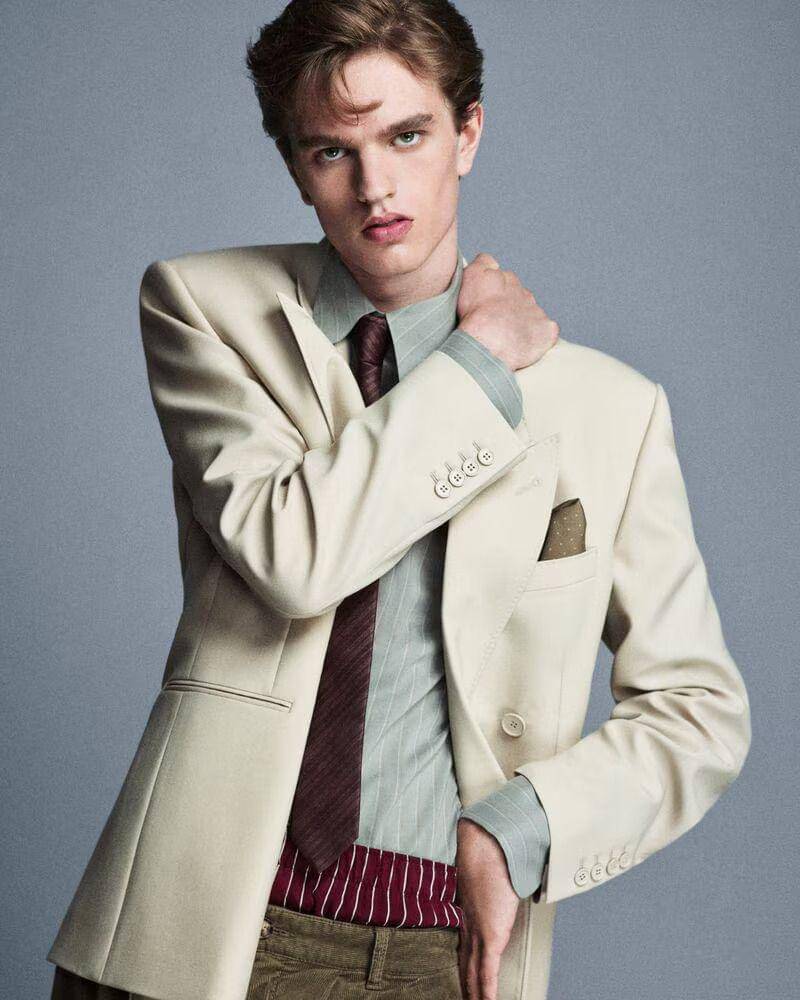 Saint Laurent Spring 2025 lookbook (dok. YSL)