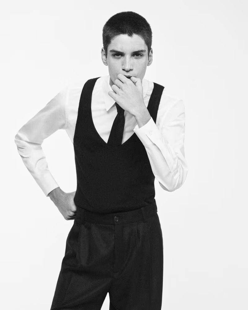 Saint Laurent Spring 2025 lookbook (dok. YSL)